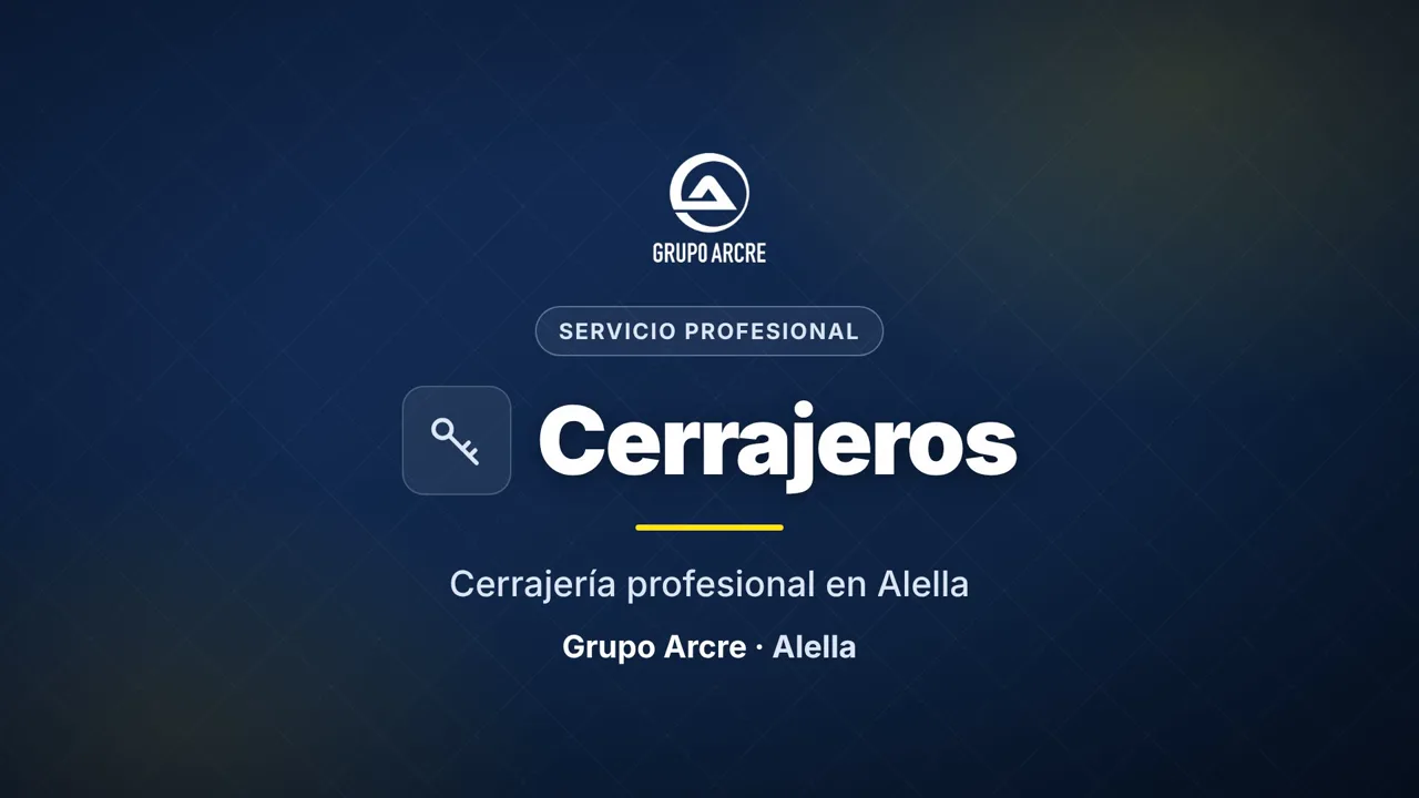 Cerrajería profesional en Alella