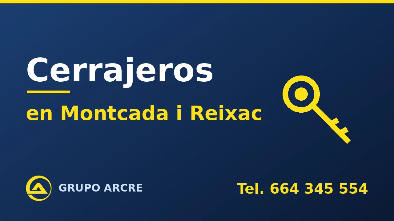 Cerrajería profesional en Montcada i Reixac
